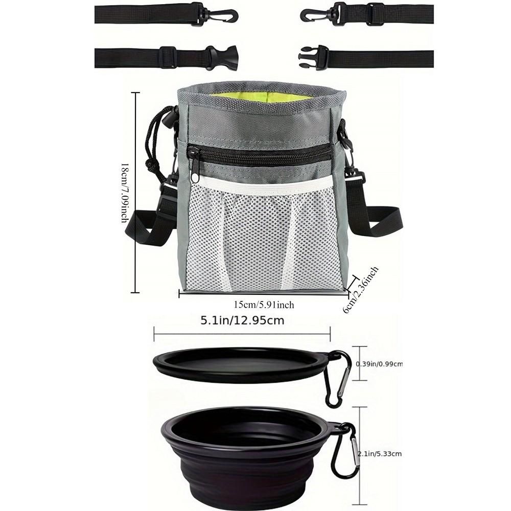 Pet First Dog Treat Training Pack, Suitable for Dry Food, Toys, Accessories, Ideal for Small, Medium, Large Dogs and Puppies