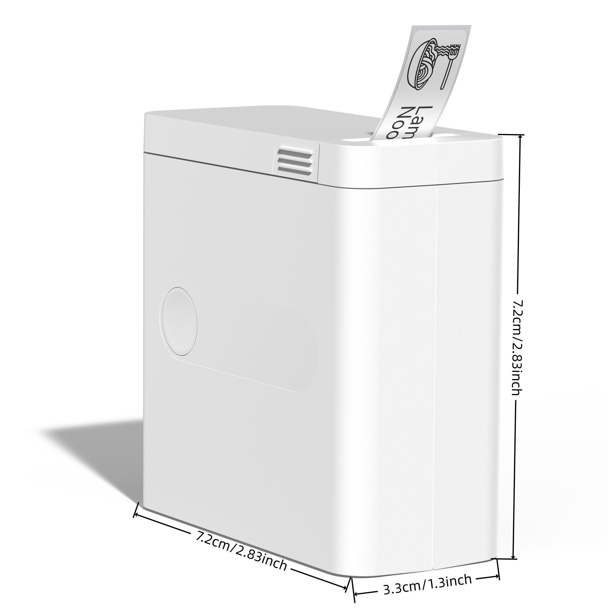 Mini Sticker Printer Bluetooth-compatible Label Maker, Portable Thermal Sticker Maker for Home Office Organization, Durable Design & Easy-To-Use Features