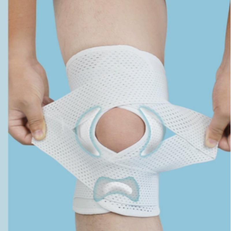 New Adjustable Ultra-Thin Knee Support Strap, Pressure Bandage, Meniscus Sports Knee Brace, Comfortable and Durable