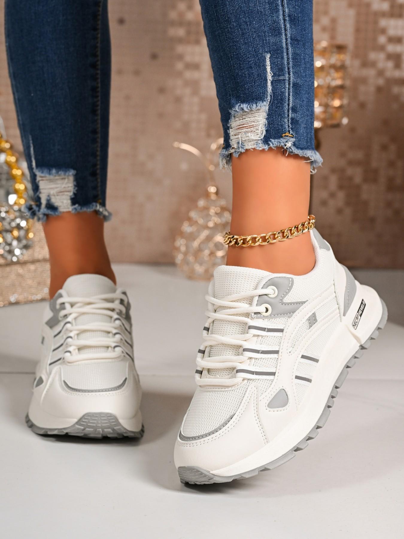 2026 Fashionable Multi-Color Aggressive Shoes, Thick Sole Heightening Casual Sports Shoes, Breathable Anti-Slip Dad Shoes for Women, Sneaker
