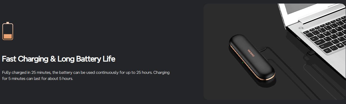 INKBIRD INT-11P-B Bluetooth Meat Thermometer Wireless Waterproof Stainless Steel Grill Tool with 26 Menus & Alarm for Kitchen Cooking Gifts - Black TikTokShopBlackFriday Kitchenware