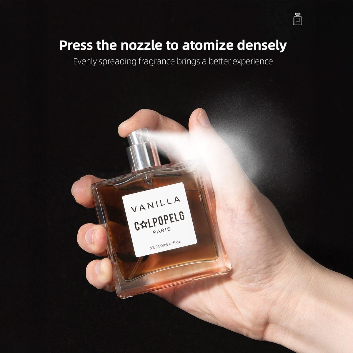 Vanilla Scented Spray 50ML, Long-Lasting Fragrance, Ideal for Daily Use, Aromatherapy Machine, Humidifier, Candle, Living Room, Office, Bathroom, Hotel