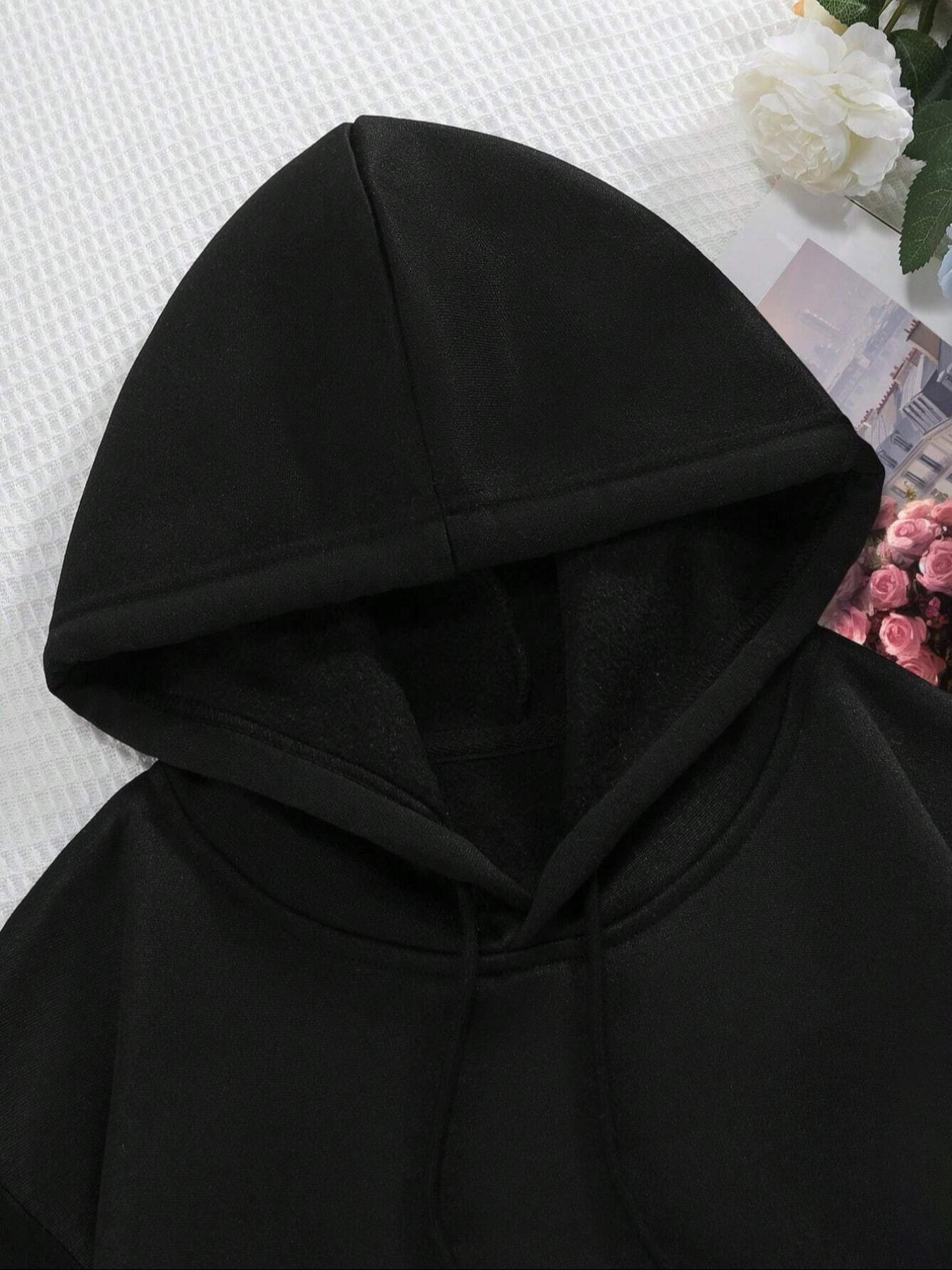 Women's Oversized Alexander Hamilton Rapper Graphic Hoodie, Vintage Retro Streetwear Black Hoodie, Funny Musical Merch for Music & History Enthusiasts, Comfortable Soft Pullover, Plus Size Friendly Casual Daily Wear