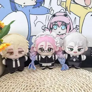 10CM Anime Alien Stage Cosplay Ivan Till Luka Mizi Sua Hyuna Game Adorable Plush Backpack Pendant Keychian Keyring Birthday Gift