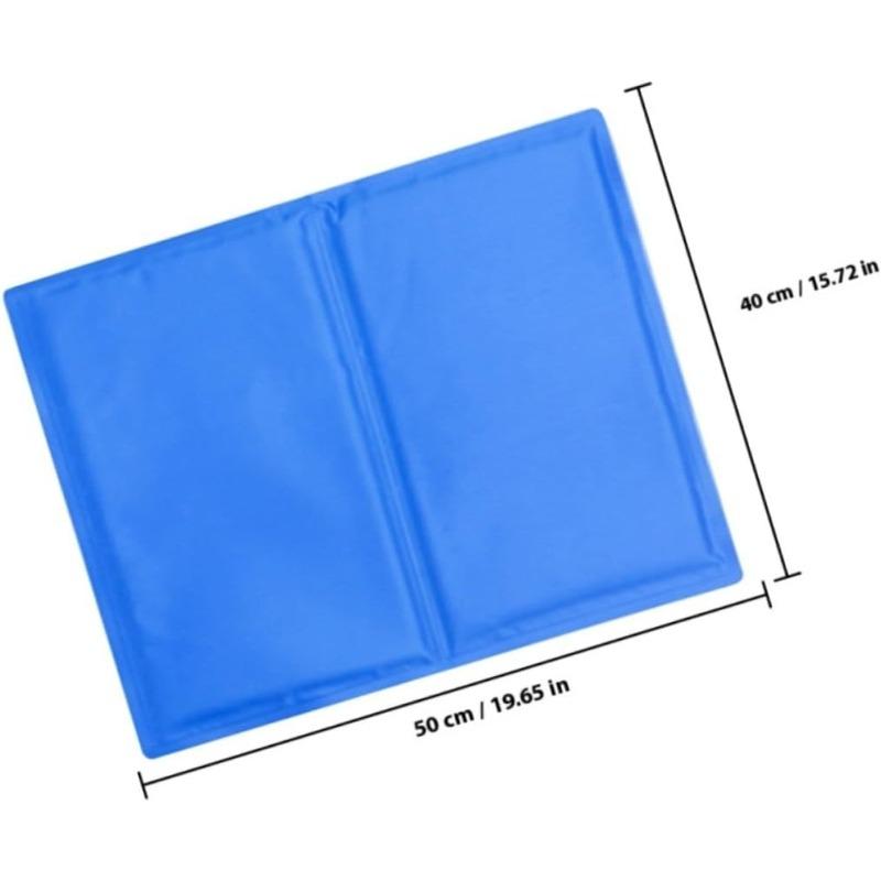 Summer Pet Cooling Mat for Dogs and Cats, Nonskid Breathable Cooling Pad 40x50cm, Sturdy Chew-Resistant Indoor Sleeping Cushion for Home and Travel