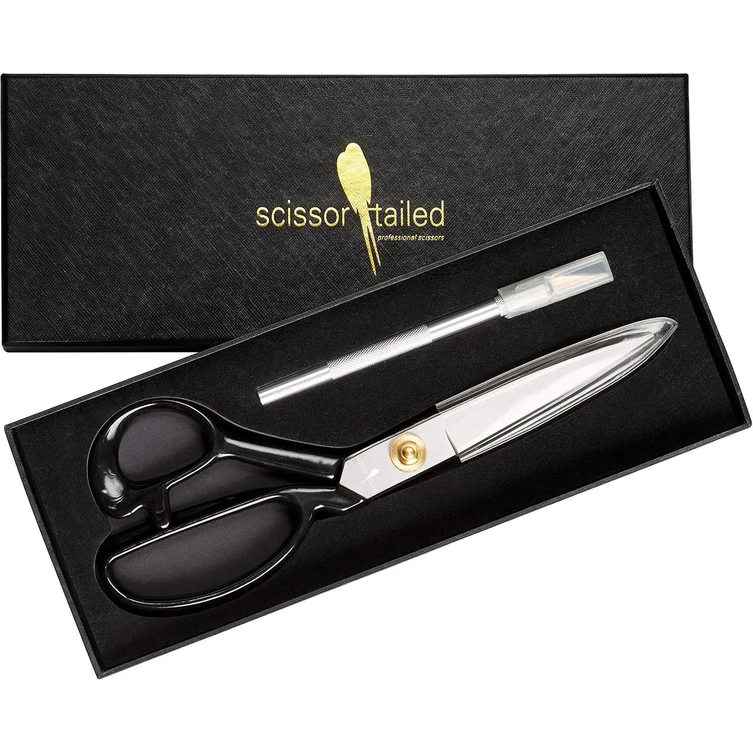 Sewing  Ultra  + Free Craft  - 9" Heavy Duty Professional Shears -  Purpose : Office & Crafts,  for Seamstress, Tailors, Dressmakers, Students, Artists