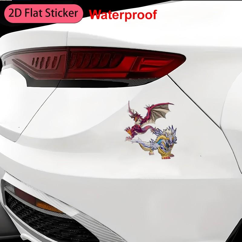 1pc Car Sticker - Motorcycle Decal, Customizable DIY Decoration, Durable Scratch-Resistant, Easy Peel & Remove, Waterproof Sunproof