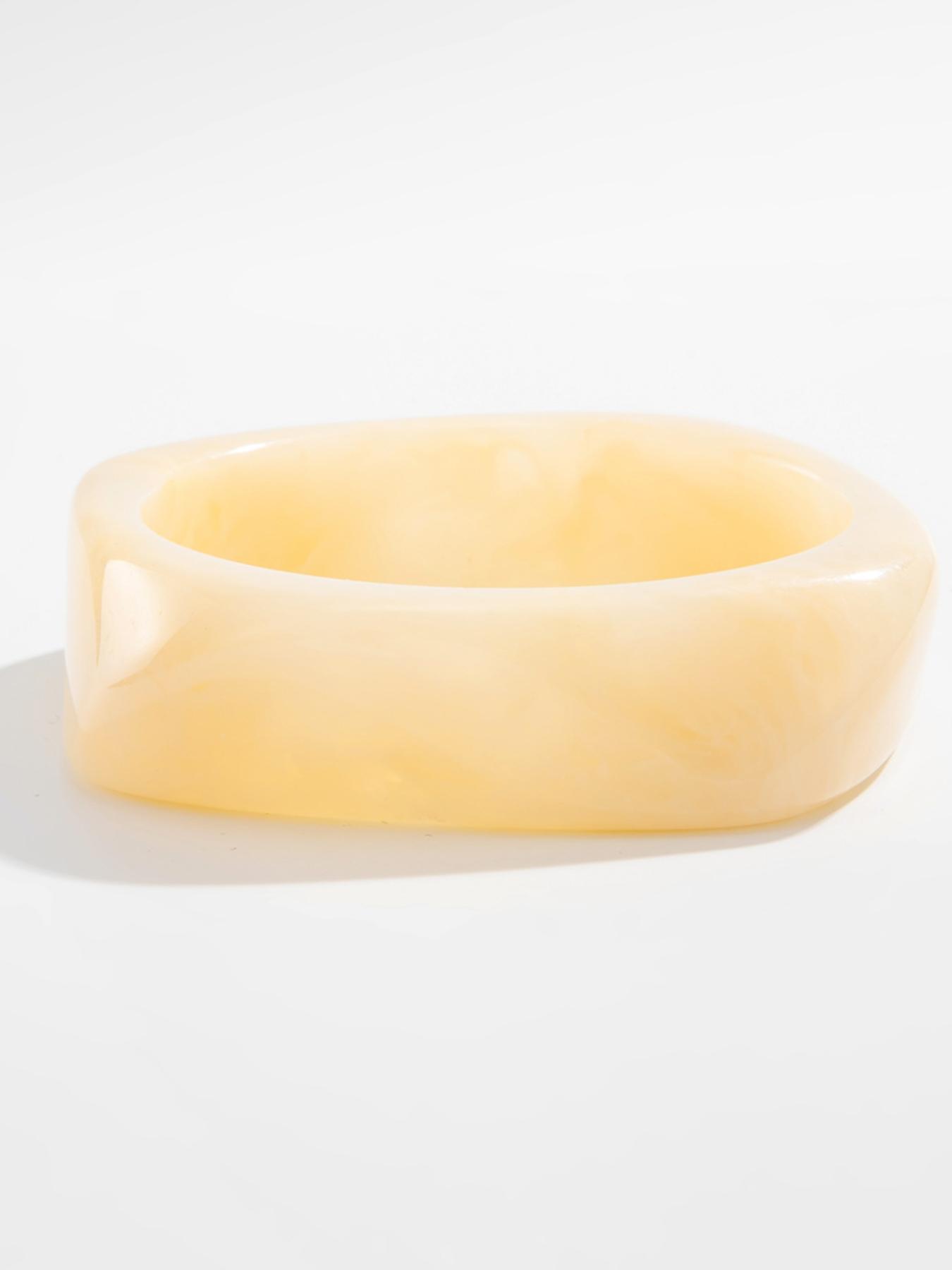 Bohemian Style Geometric Resin Cuff Bracelet, Stackable Bracelets, Fashionable Lightweight Luxury Jewelry Gift for Women, Perfect for Daily Wear & Parties