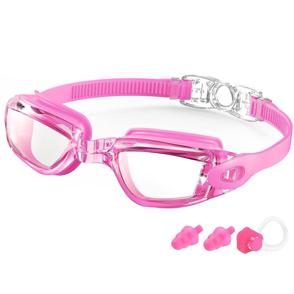 Unisex Tinted Lenses Sports Pool Goggles for Adults - Professional Fogless, 100% UV Protective, Leakproof Swimming Glasses, Anti-Fog Coating, Fashion Accessory for Pool Use