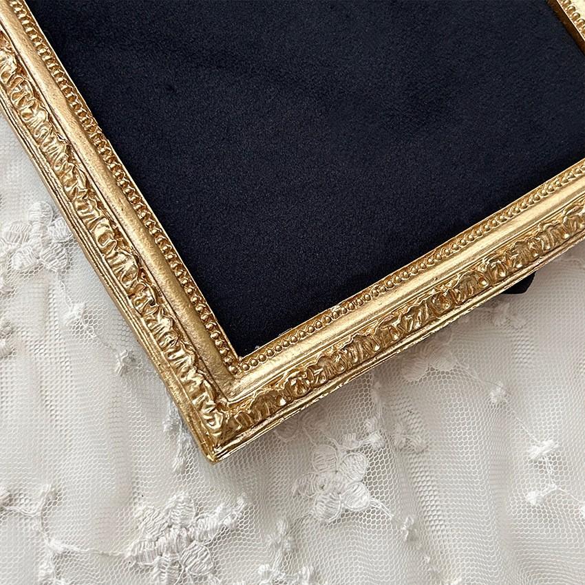 Resin Jewelry Display Frame, Velvet Necklace Holder, Earring Stand, Desktop Decor, Holiday Gift, Jewelry Organizer