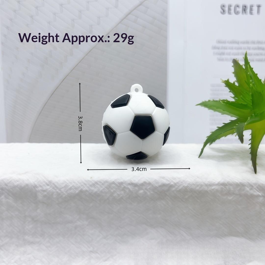 Cartoon cute realistic football keychain pendant for boys' backpacks ...