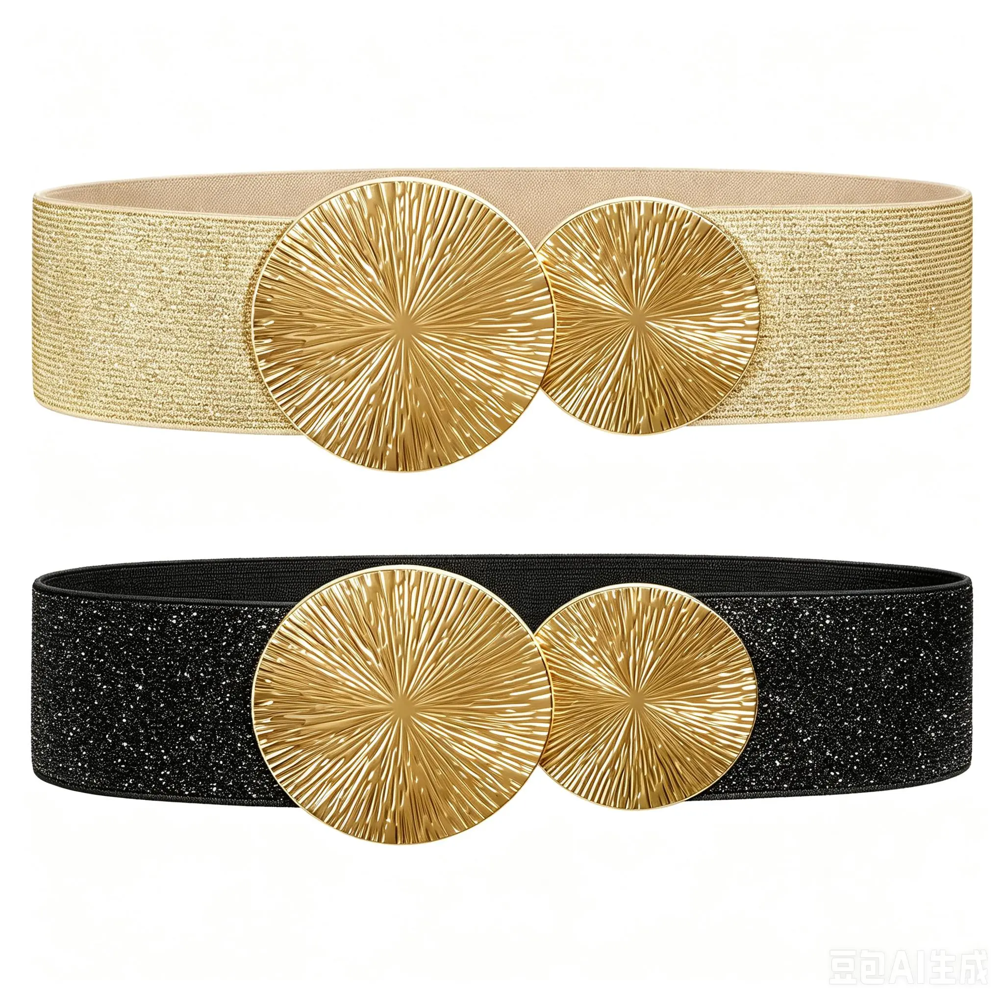 XZQTIVE Wide Elastic Belts for Women Dresses Black Waist Corset Belt for Women Fashion Wide Stretchy Belts,clothes for back to school,first day of school outfits