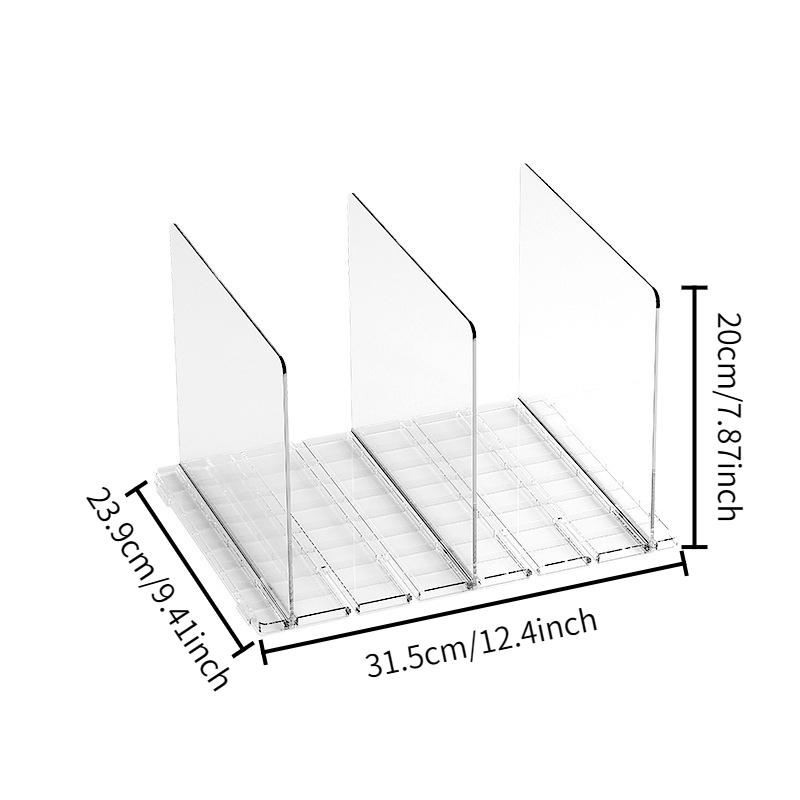 Wardrobe Divider Board, Organizer Cabinet, Bookshelf, Bag Storage Box, Home Storage Rack for Bags, Leather Bag Wardrobe Partition