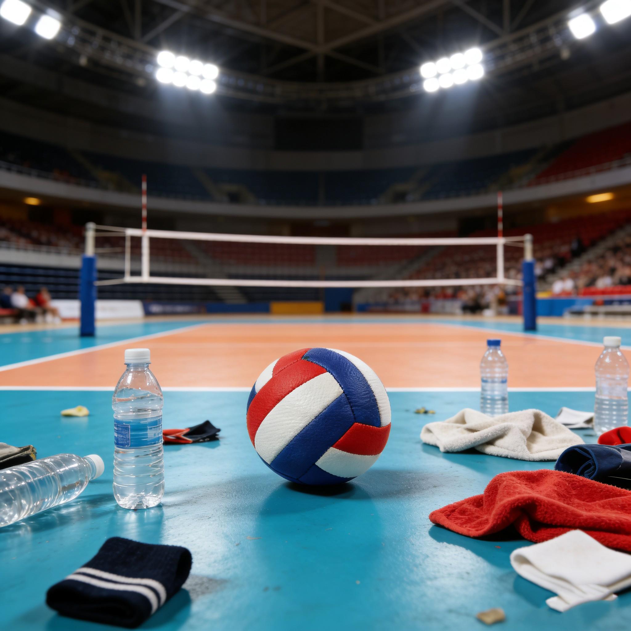 1 PCS PU Material Volleyball Set, Comfortable Grip, Includes Ball, Net Bag, Air Pump, Needle, Indoor & Outdoor Use