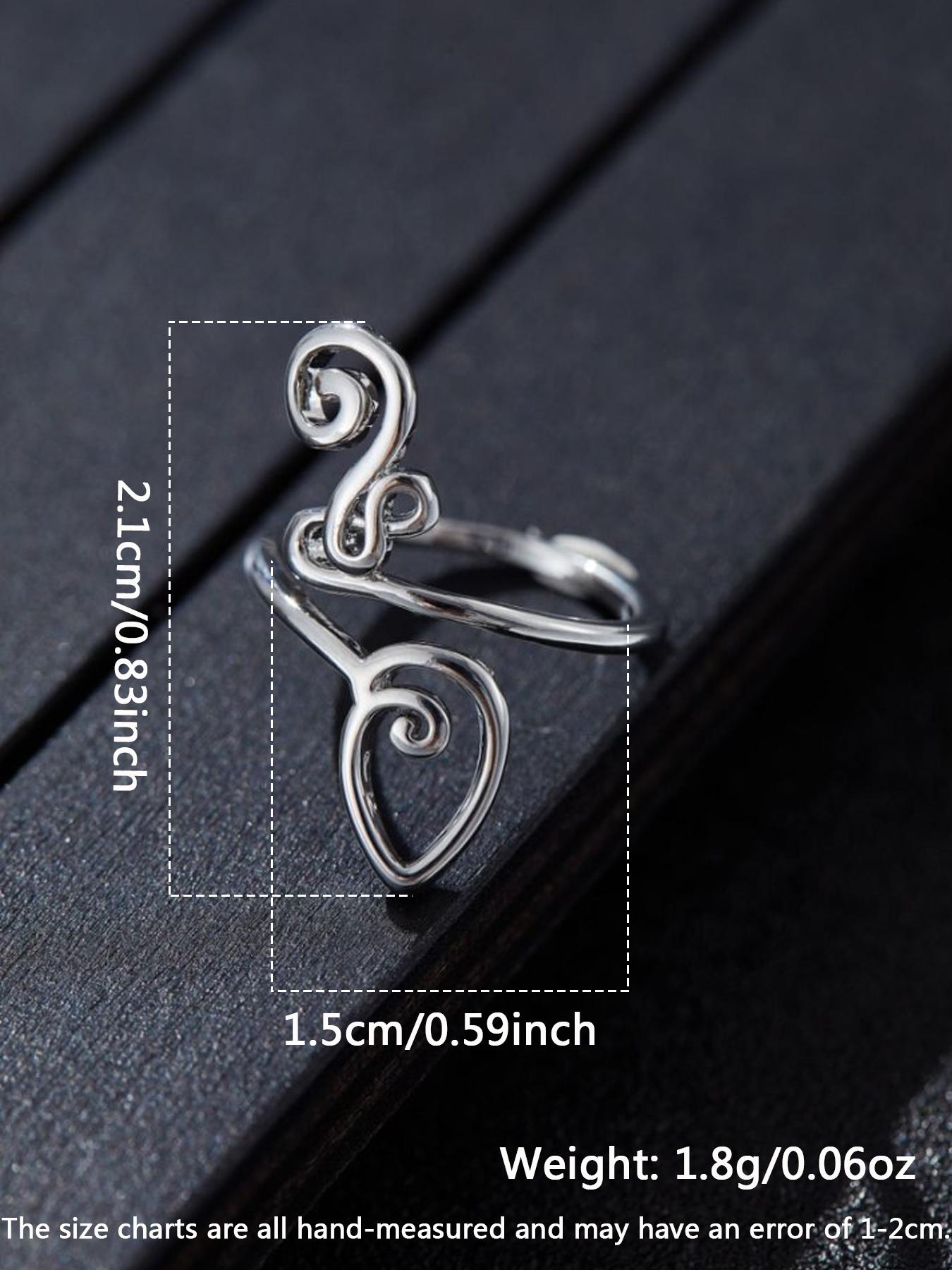 Boho Style Adjustable Toe Ring, Fashionable Foot Jewelry for Women & Girls, Trendy All-match & Exquisite Cute Jewelry for Birthday Gift