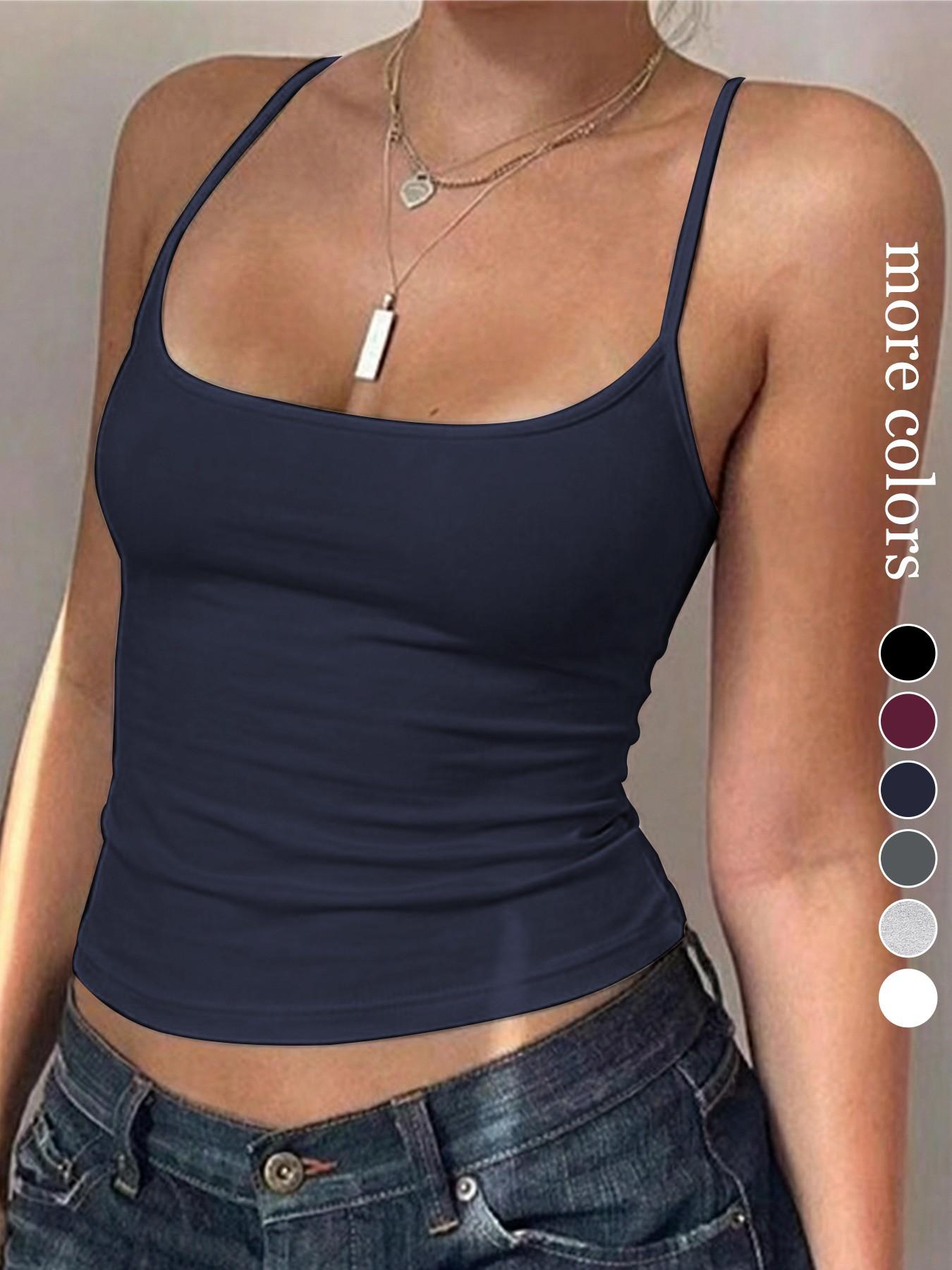 Women's Slim-Fit Short Casual Vest Four-Piece Set, Perfect for Back-To-School in Summer, Stylish and Comfortable