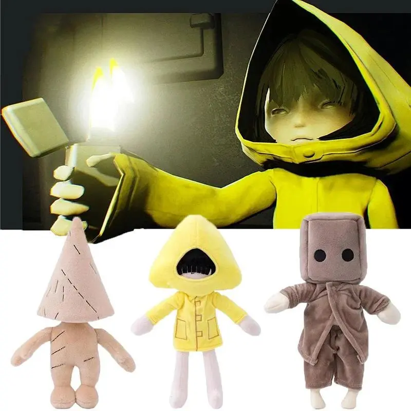 2026 hot item Anime Little Nightmares Plush Toy Cartoon Six Nomes Box Plushie Figure Adventure Game Stuffed Dolls Fan Collection Xmas Gifts popular Popular toys