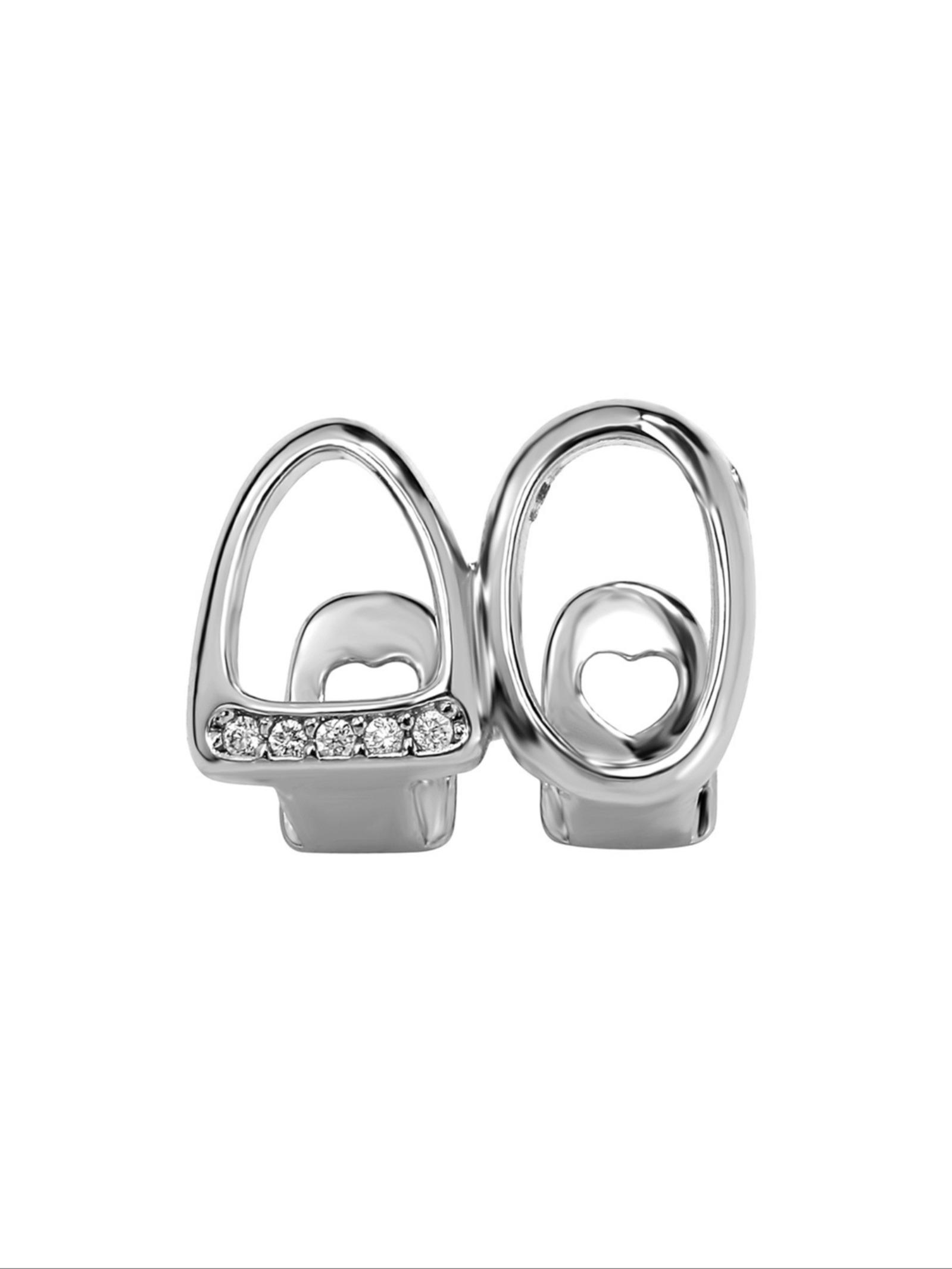 CRUSH CR 18K Gold Plated Open Face Dual Tooth Grillz, Gold/Silver Options Perfect for Y2K Aesthetic Outfits, Brunch Dates Daily Commutes,  Music Festivals, Club Nights TikTok Photoshoots,  Galentine’s Birthday Gift Lightweight Comfortable for All-Day Wear