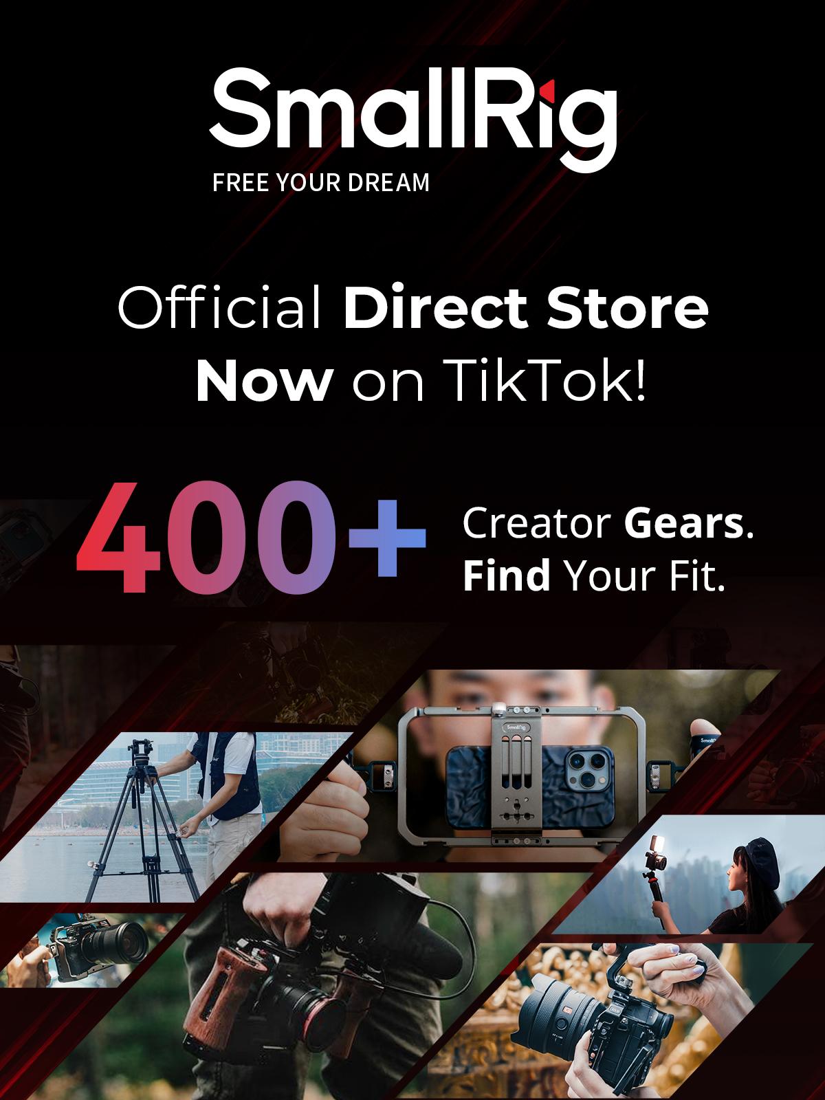 SmallRig P96 LED Mini Ring Light, Video Light,96 LED beads for Photography Video Lighting, Rechargeable 2200mA CRI 95 + 2700-6500K w 3 cold shoes Christmas gifts  Portable Camera Accessories Videography Equipment Vlogging Kit