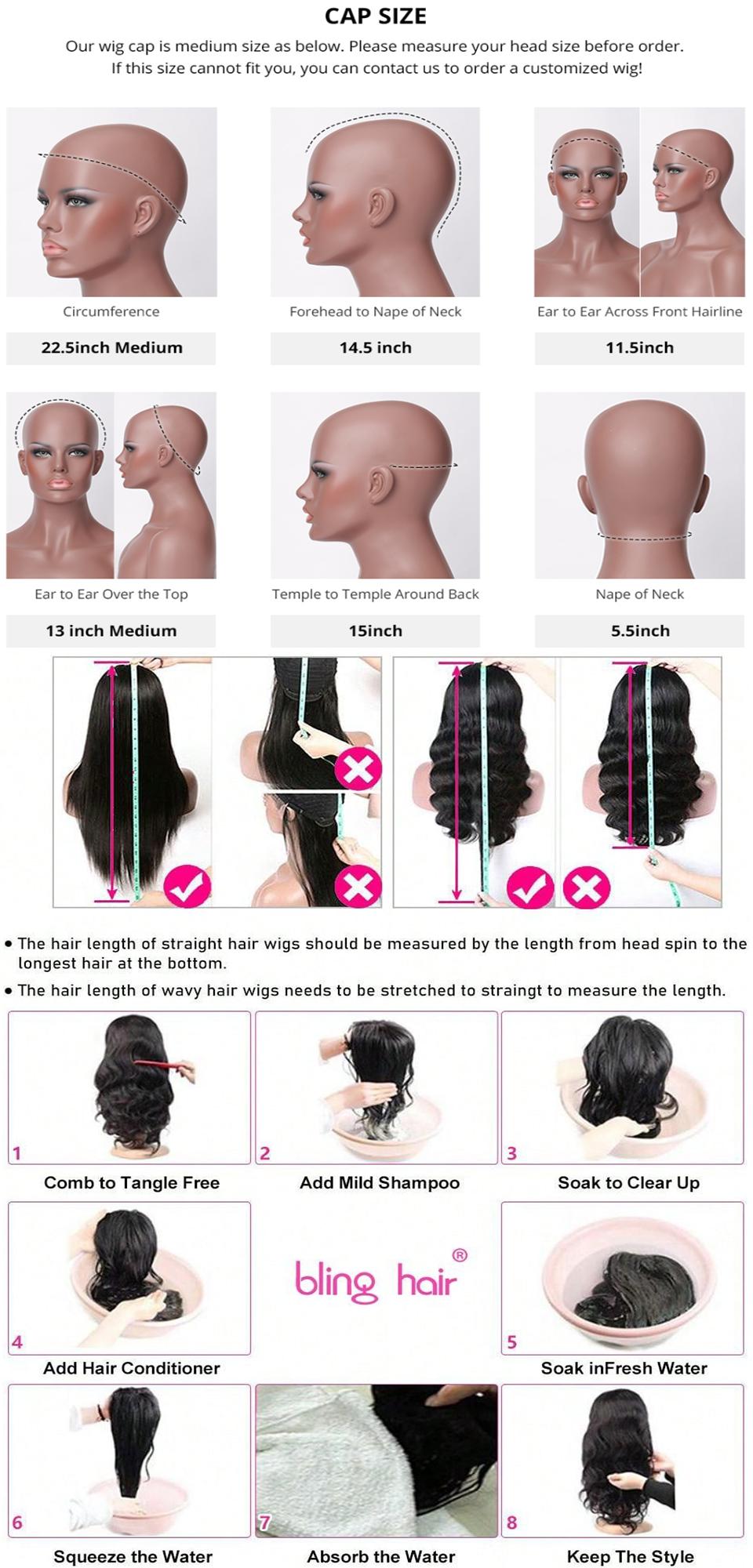 Bling Hair Reddish Brown Color Body Wave 13x4 Lace Front Human Hair Wig 180 Density 13x6 Hd Lace Frontal Wigs Brazilian Pre Plucked