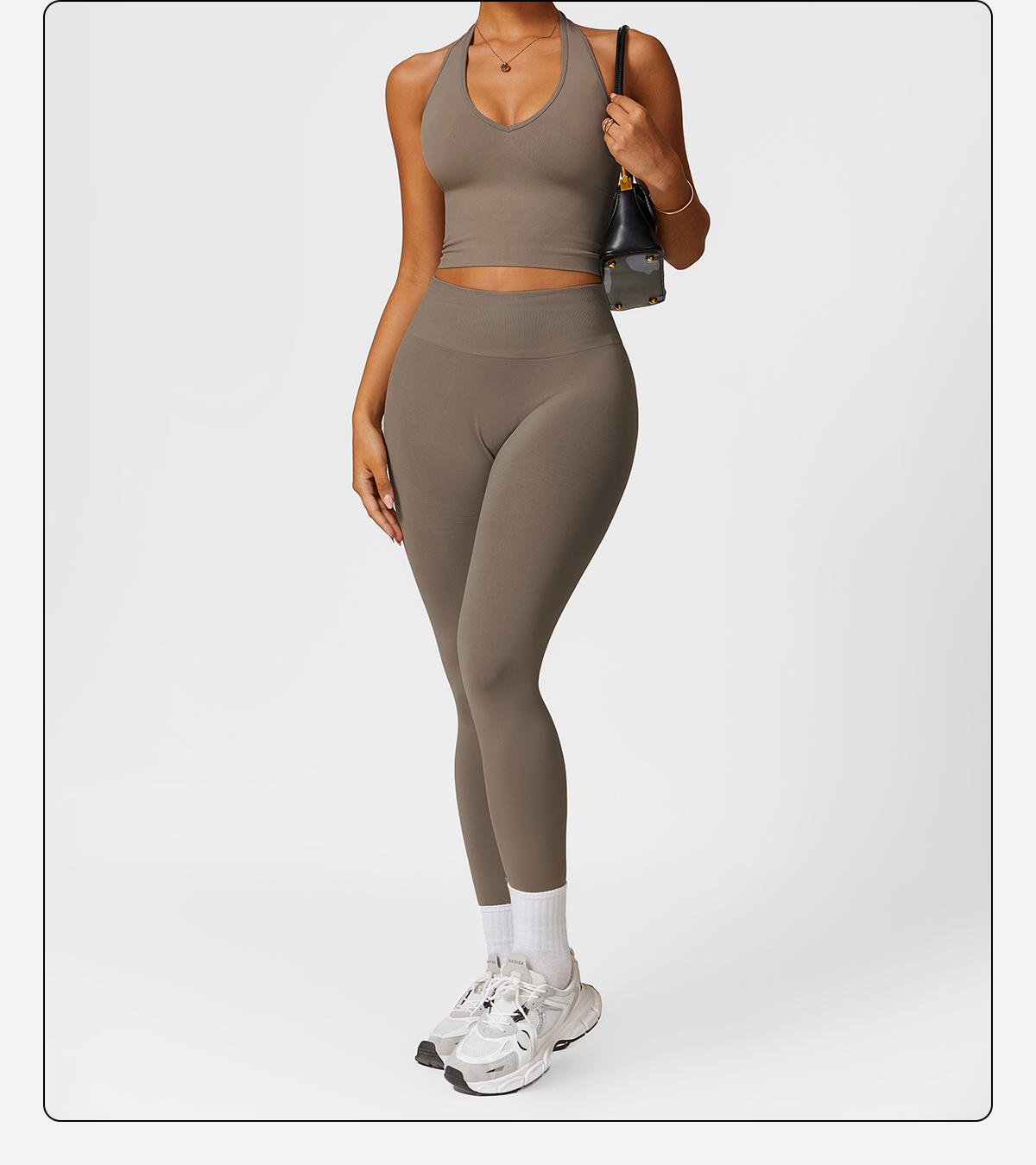 MFVIM Women's Workout Sets 2 Piece Sports Bra High Waisted Hip Lift Leggings Gym Yoga Exercise Clothing Sets athletic tracksuits comfortable sportswear Summer Activewear SpringStatements