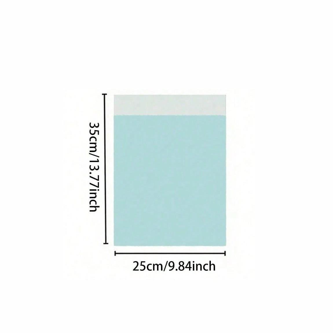 Thick Waterproof Solid Color Packaging Bags, Simple Multi-Functional Pouches, Ideal for Office, Gifts, Holidays, New Semester Welcome