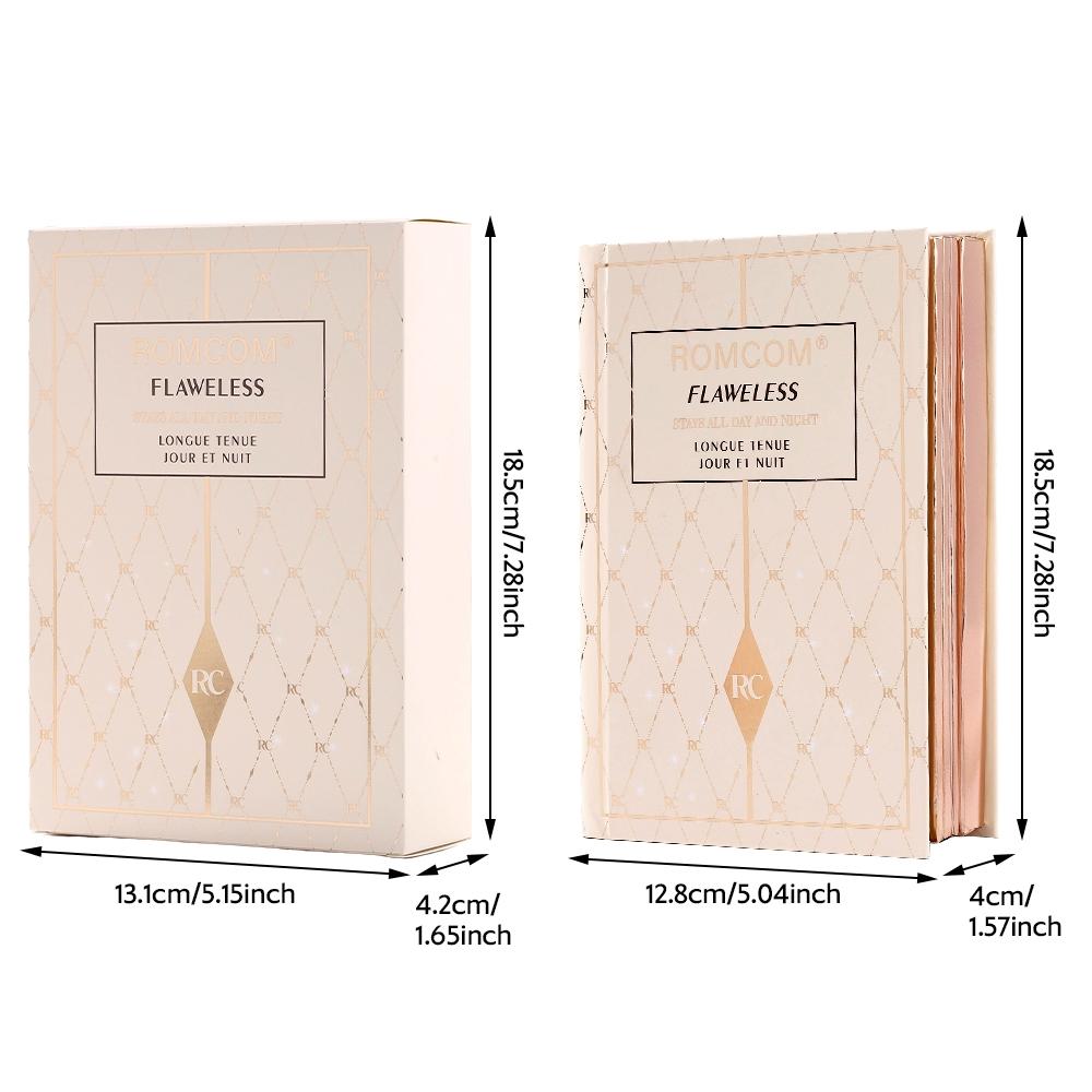 Complete Makeup Book for Face Blush Eyeshadow Contouring Flip-Page Design Delightful Holiday Gift Ideal for Beauty Enthusiasts Makeup Palette Set