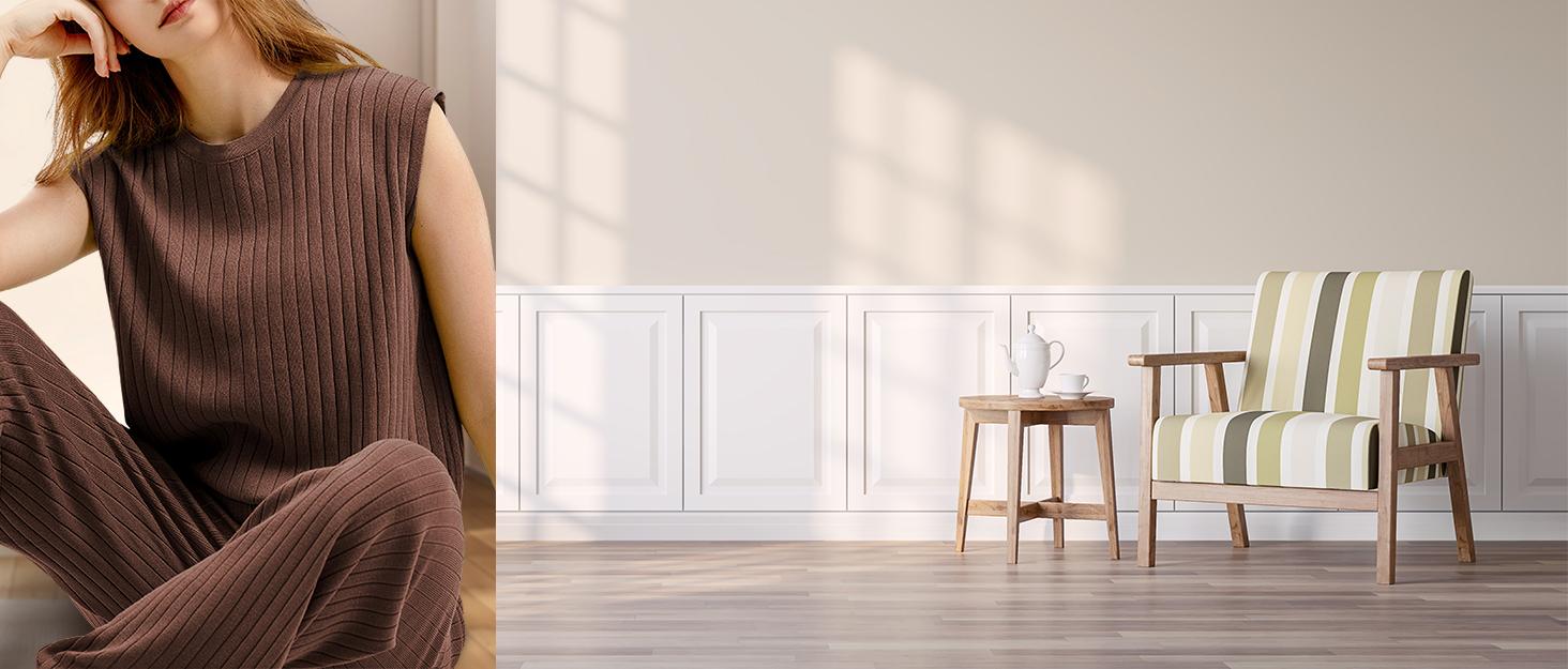 UANEO Women's 2 Piece Outfits Sweater Sets Knit Pullover Tops Sleeveless Vest Wide Leg Pants Lounge Sets Tracksuit Lady Comfort Minimalist #TikTokShopBacktoSchool