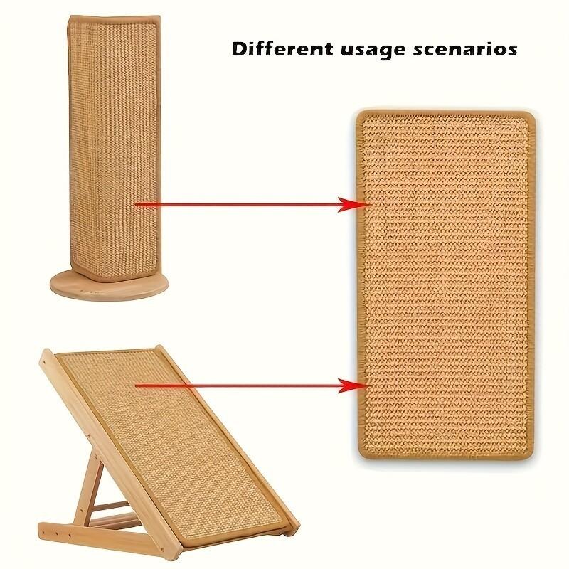 Upgrade Version Cat Scratching Pad Without Shelf, Multi-Layer Design for Exercise and Grooming, Perfect Cat Gift, Pet Furniture Accessory