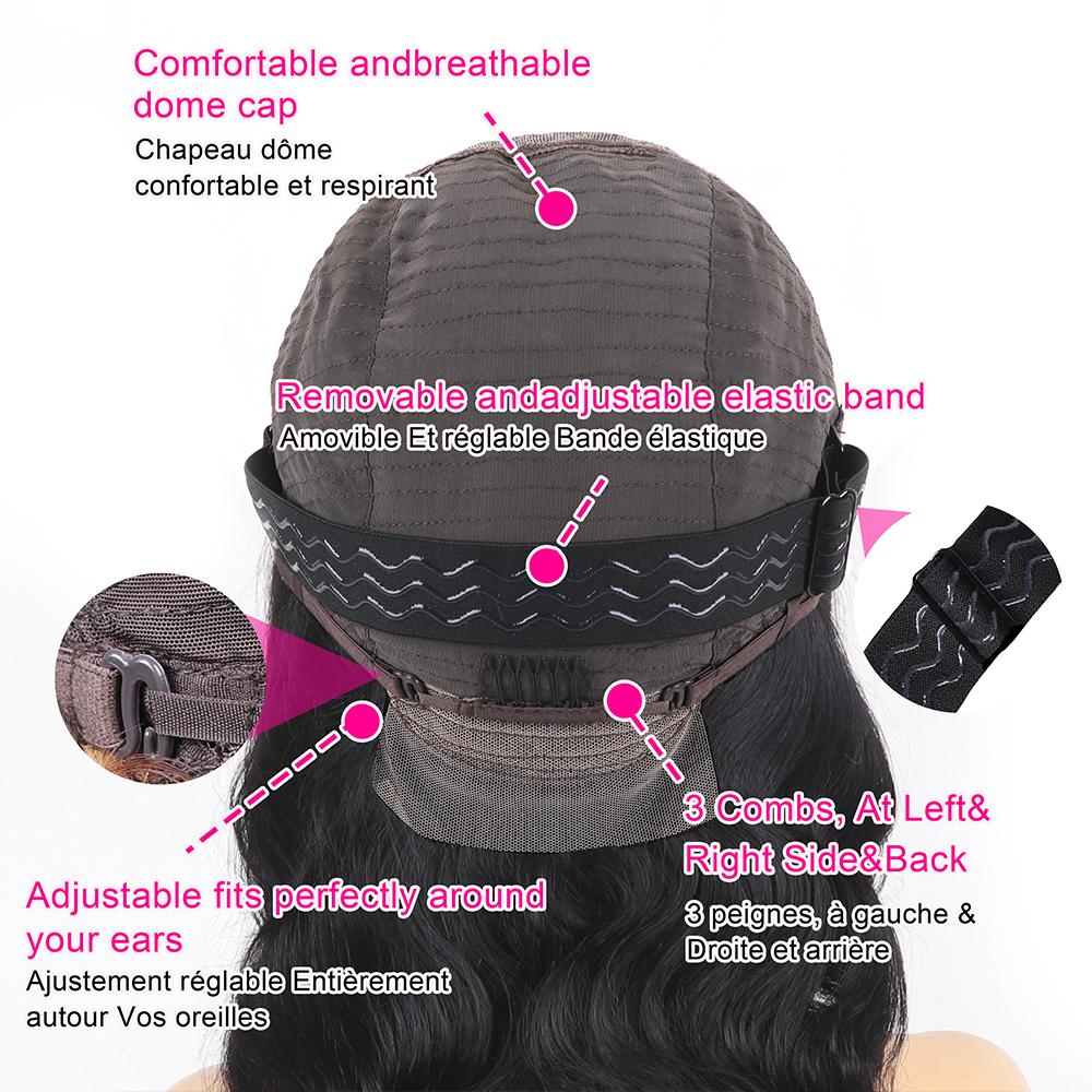 30"=$114 HD Transparent 13x6 Lace Frontal Wigs Human Hair Straight Pre-Plucked With Baby Hair 13x4 Lace Front Wig Smooth Virgin Hair For Women