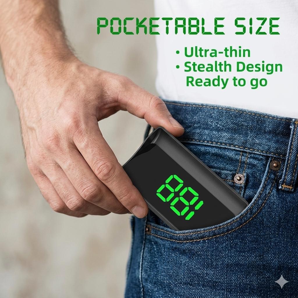 Universal Car HUD Head Up Display - Digital GPS Speedometer with MPH Projector - Plug & Play for All Vehicles, Night