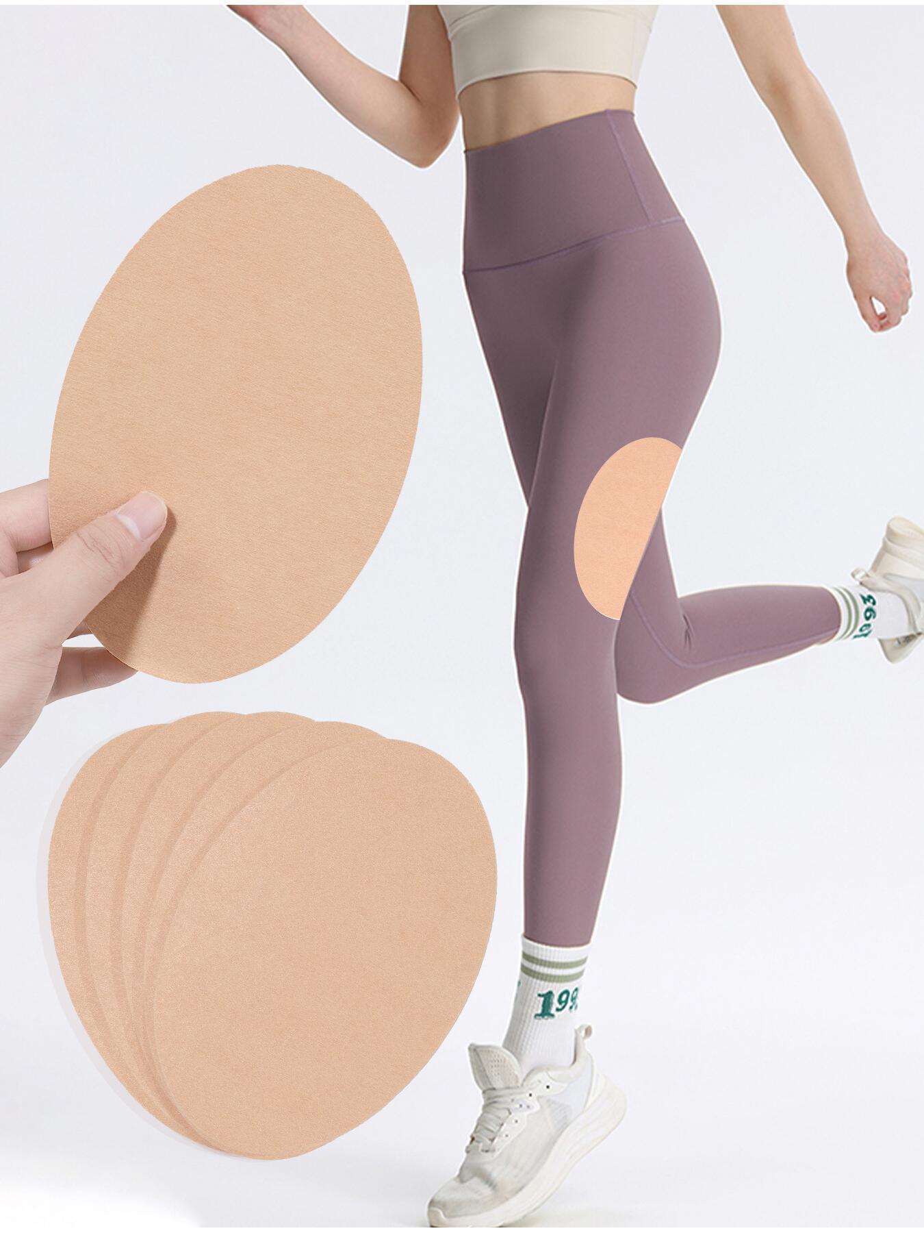 10Pcs Thigh Anti-Chafe Patches, Invisible Anti-Friction Thigh Stickers, Skin-Friendly Sweat Control Breathable Thigh Protection Tape for Plus Size Women, Summer Daily Wear Sports Running, No Trace Adhesive Body Tape for Thighs