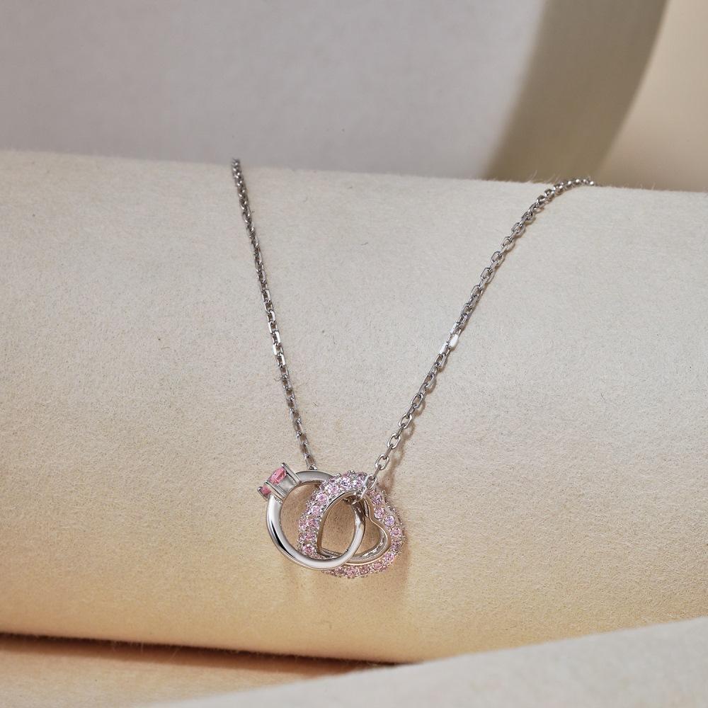 EAMTI 925 Sterling Silver Heart Cubic Zirconia Necklace for Women Dainty Jewelry Gifts for Women Mother's Day/Birthday/Anniversary Day/Valentine’s Day EAMTI 925 Sterling Silver Heart Cubic Zirconia Necklace for Women Dainty Jewelry Gifts for Women Mother's Day/Birthday/Anniversary Day/Valentine’s Day