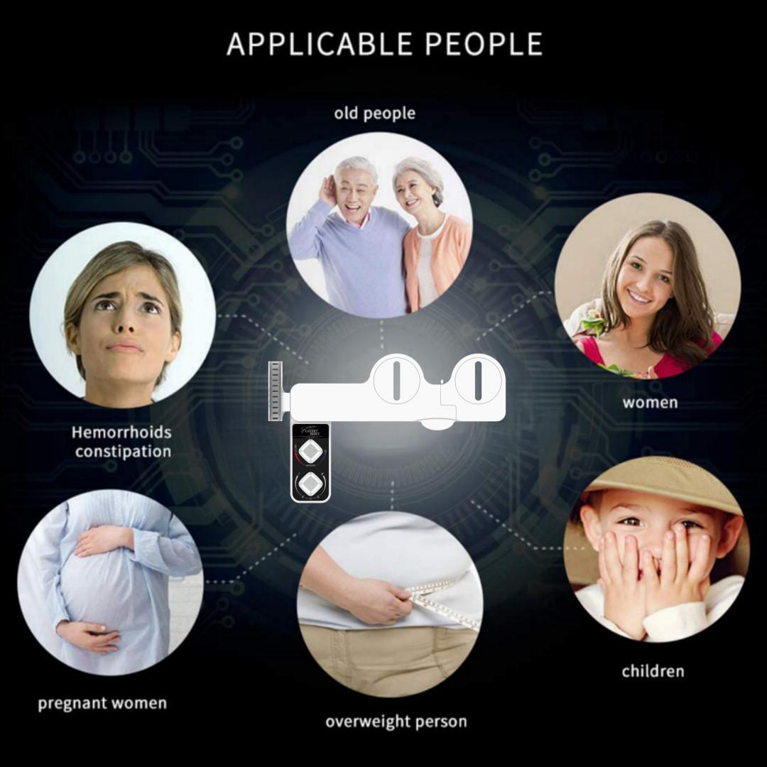 Bidet Attachment for Toilet, Hot and Cold Water, Non-Electric, Self Cleaning, Dual Nozzle, Adjustable Water Pressure, Phone Holder