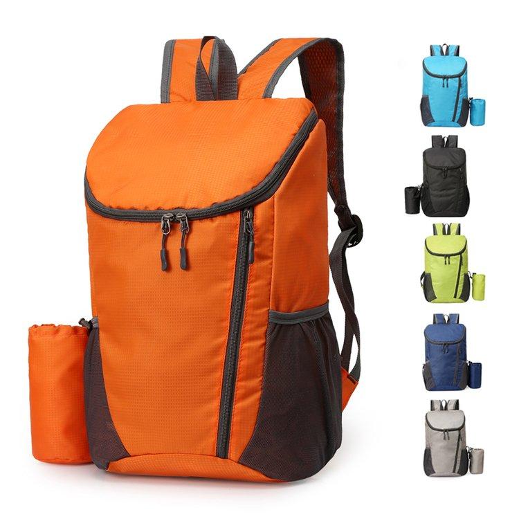 Foldable Outdoor Backpack, Lightweight Waterproof Travel Bag, Large Capacity Hiking Pack, Portable Storage Skin Bag, Cross-Border Exclusive