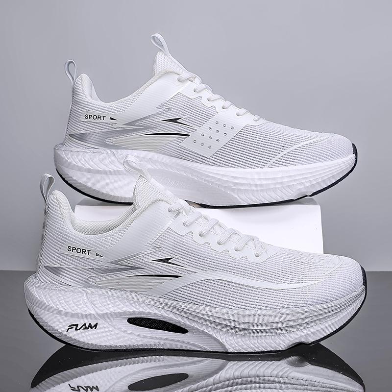 Spring New Casual Sports Shoes, High-Quality Running Shoes for Couples, Comfortable Soft Thick Sole, Breathable Mesh, Anti-Slip Sole