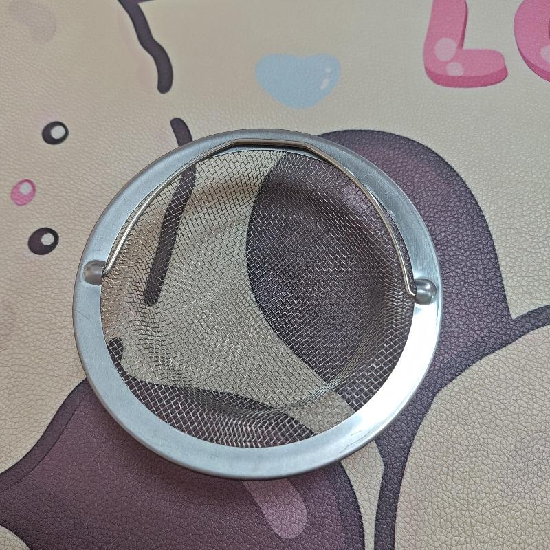 Kitchen Sink Filter Old-fashioned Sink Basket Filter, Shower Drain Hole Filter, Handle Metal Sink Filter, Kitchen Floor Drain