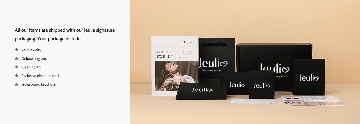 Jeulia Wedding Rings Engagement Rings for Women Anniversary Promise Ring Bridal Sets 925 Sterling Silver with 1.6 ct Primary Stone+ 0.32 ct Side Stone