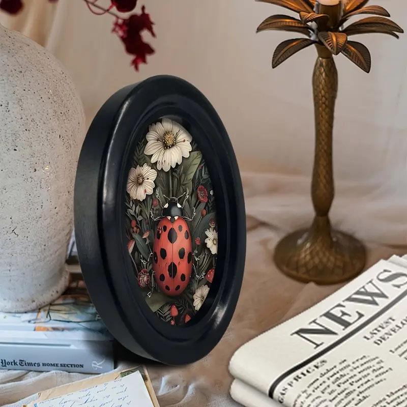 Vintage Art Style Insect Wall Decor, Decorative Artwork, Perfect for Halloween Christmas Thanksgiving Home Office Decoration, Unique Room Accent Piece