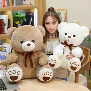 Valentine's Day Teddy Bear Plush Toy, Cute Cartoon Doll, Perfect Birthday Gift, Soft and Cuddly, Ideal for Game Time, Wedding Season, Graduation, Back-To-School Gifts
