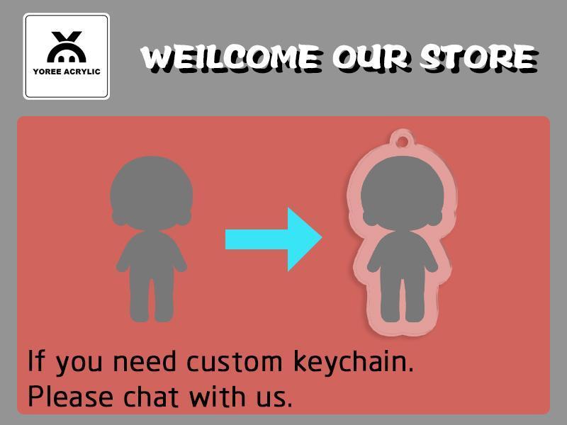 Anime Store Kamisama Kiss Mizuki Kurama Tomoe Momozono Nanami HD Characters Acrylic Keychain Pendant Fans Charm Gifts About 6cm