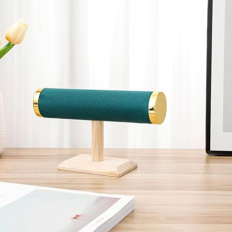 6-Color Jewelry Storage Rack, Simple High-End Bracelet Holder, Fits Watches, Bangles, Necklaces, Unisex, Home Organization Display Stand