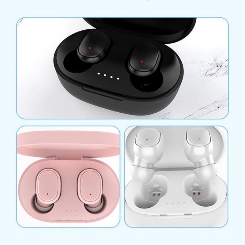 Wireless Earphone, In-ear Design Earphone with Charging Case, Noise Cancelling Headphone for Gaming, Sports, Office, Home, Audio