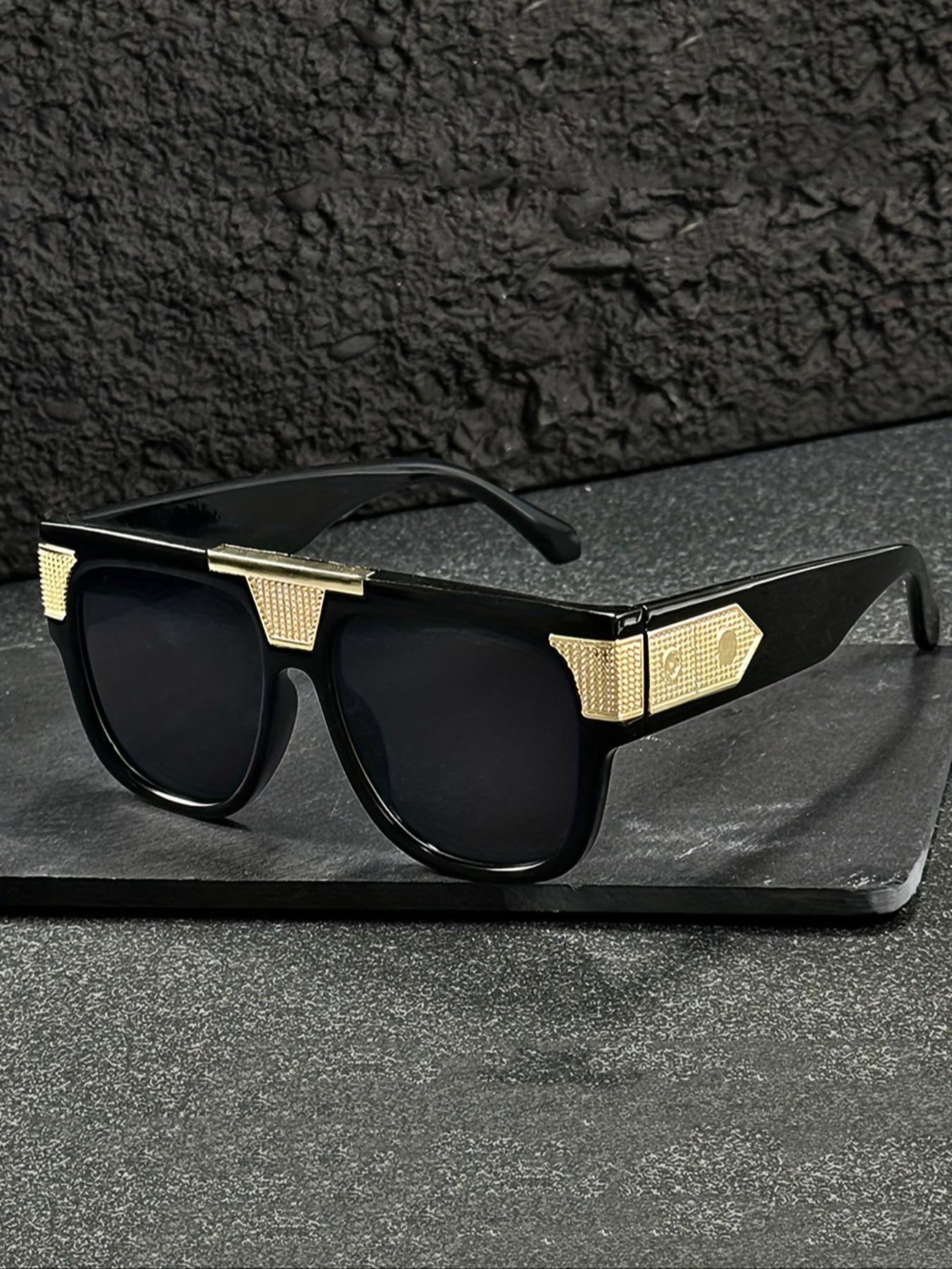 Retro Sunglasses Rectangular Rimless Glasses for Both Men And Women, Perfect for Everyday Casual Wear And Decoration