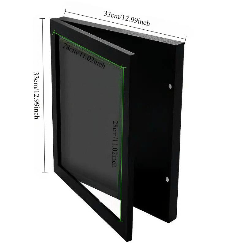 Modern Black Jersey Display Frame for Football Basketball Fans