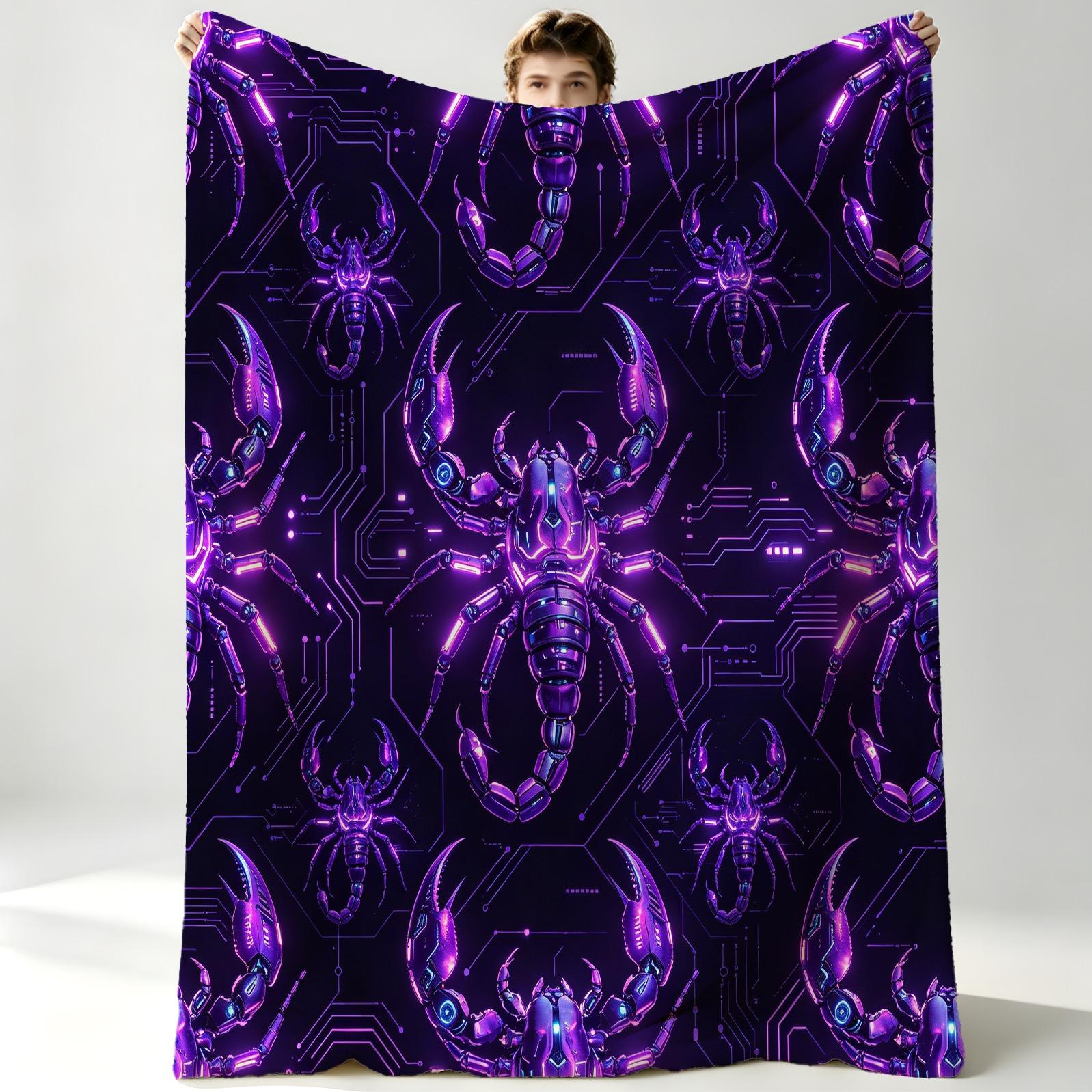 Soft Sweet Cozy Fleece Blanket, Ultra Fine Fiber Super Soft, Lightweight Portable Multi-Purpose, Machine Washable, Perfect for Car Office Nap Travel Home Decor, Ideal Gift