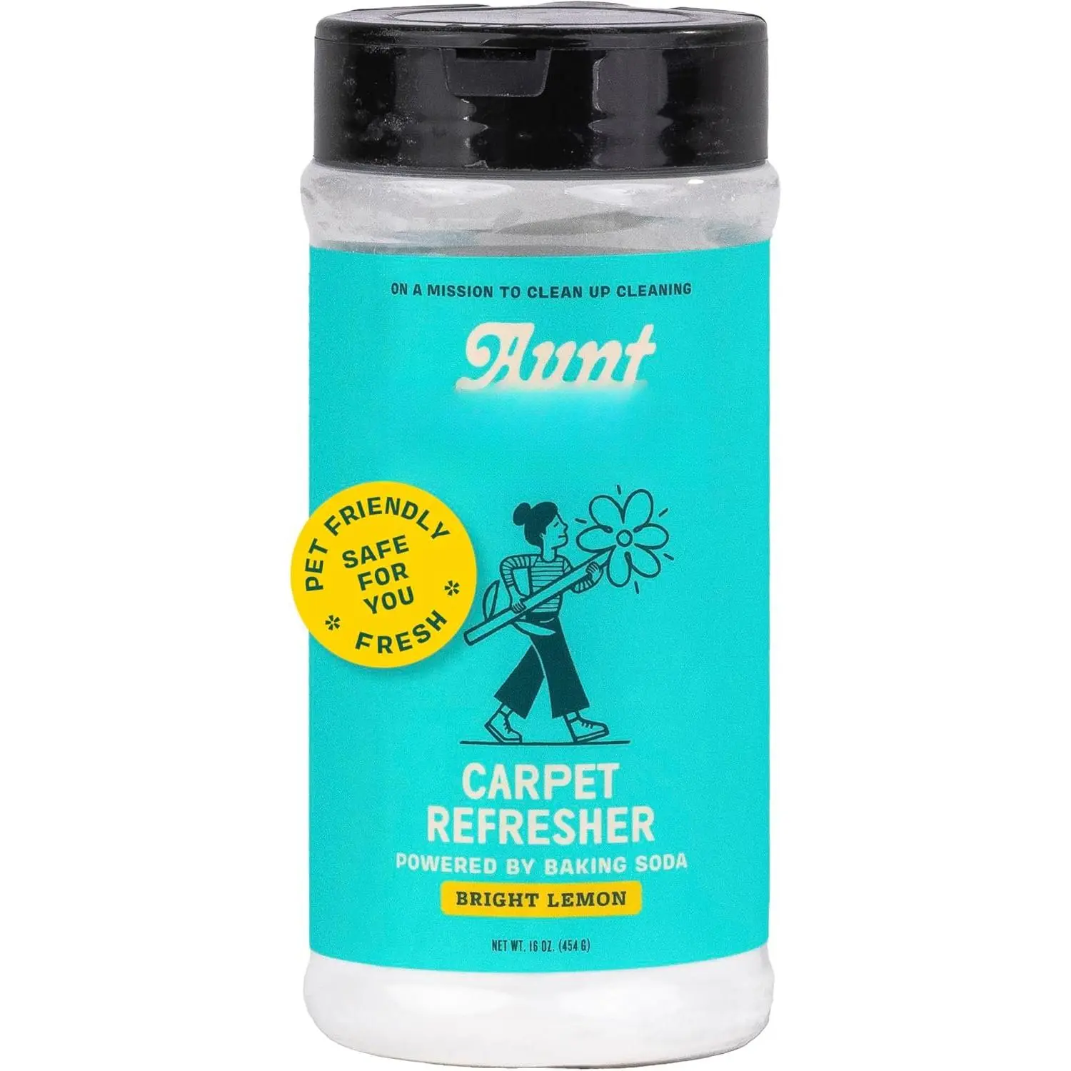 Carpet Refresher & Deodorizer , Multi-Purpose Carpet, Rug, and Upholstery Odor  for Homes with Cats and Dogs, Bright  Scent, 16 Oz (Pack of 1)