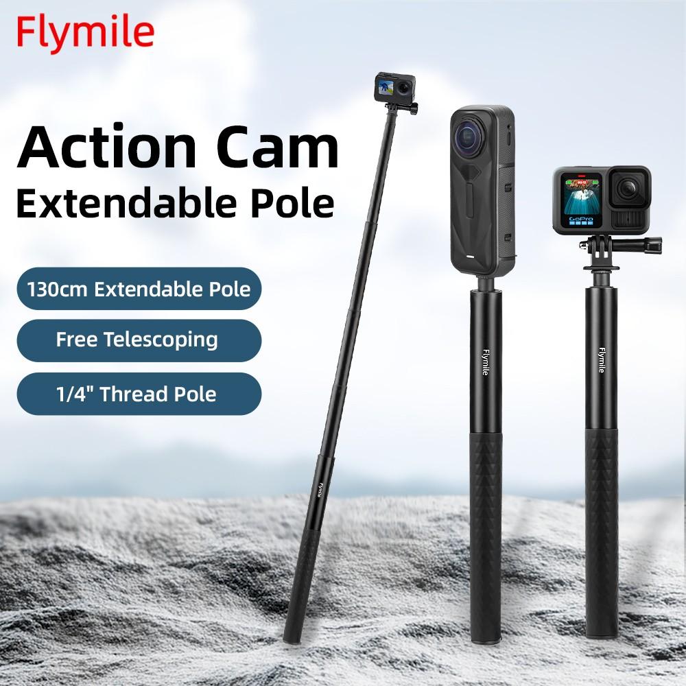 Pocket 4/3 Extended Selfie Stick, Action4 Extension Pole, Insta360 X5 Tripod Stand Accessory, Perfect for Photography Lovers