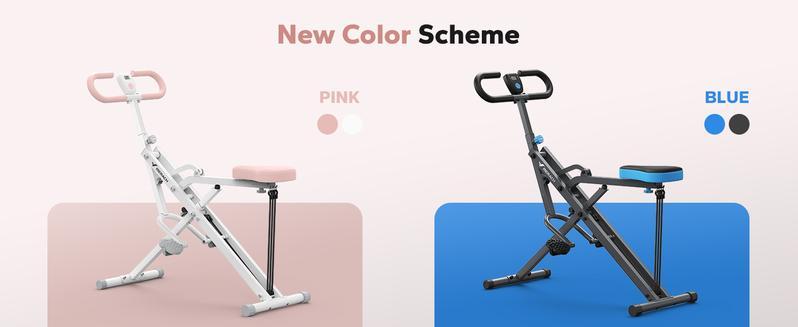 Merach Squat Machine Glutes Workout Adjustable Resistance Foldable Exercise Equipment Leg Exercise Machine with 350lbs Weight Capacity, Rowing Machine,  TikTokShopBlackFriday, Christmas gift