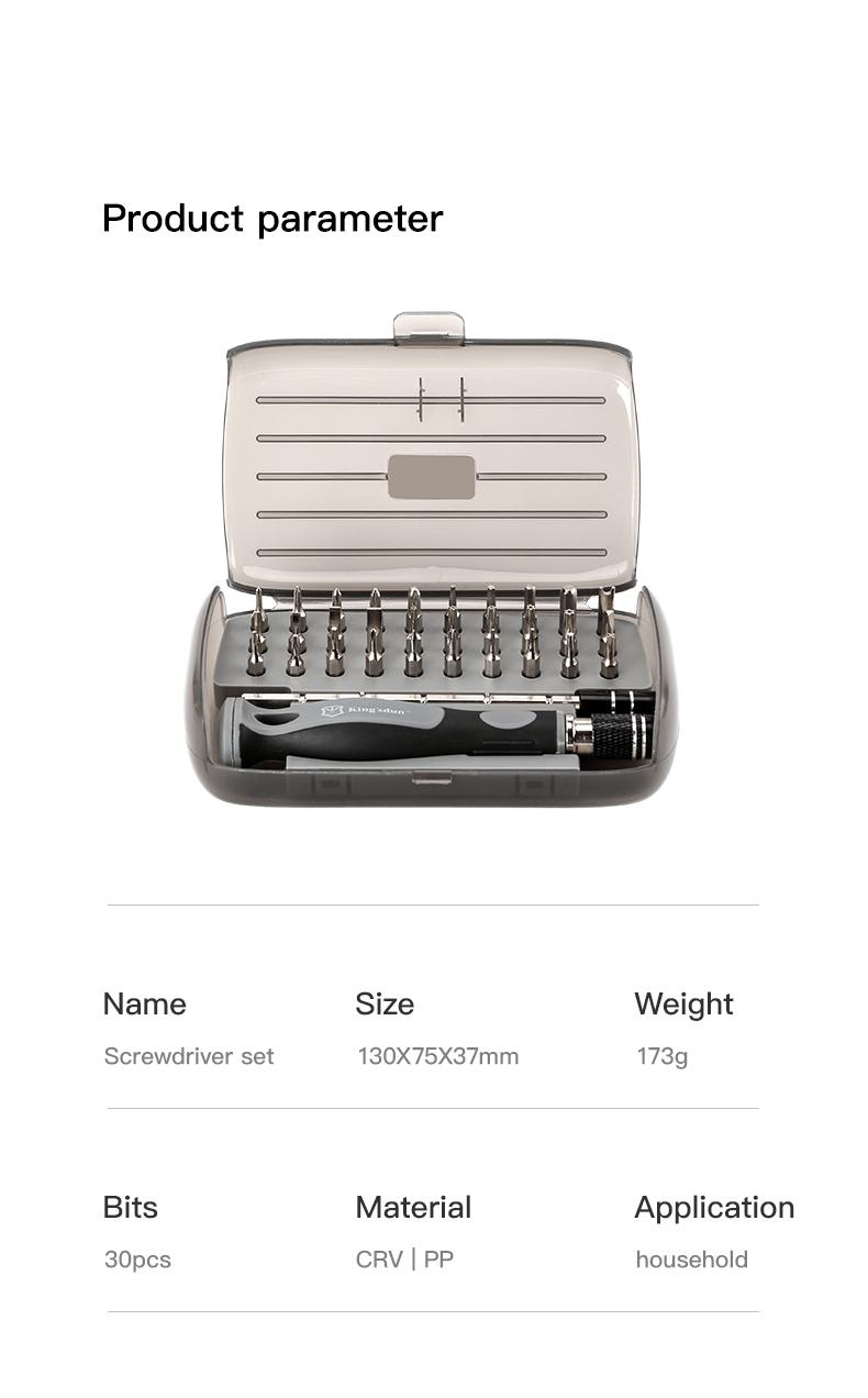 32 in 1 Precision Screwdriver Set Portable Pen Manual Hand Tool Kit, Wireless Cordless, Magnetic Mini Small Bit for Xiaomi Phone Repair